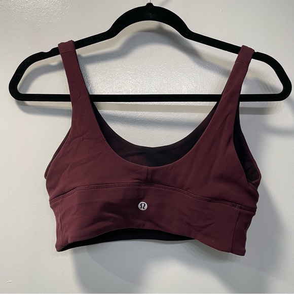 Lululemon Align Bra A/B - Diamond Dye Cassis Black / Cassis - Picture 4 of 9